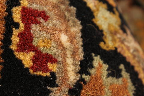 Jaipur Red Square Hand Knotted 40 X 40  Area Rug 250-28339 Image 6