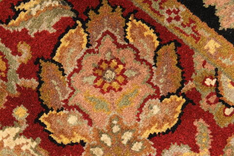 Jaipur Red Square Hand Knotted 40 X 40  Area Rug 250-28339 Image 7