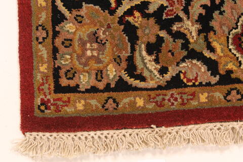 Jaipur Red Square Hand Knotted 40 X 40  Area Rug 250-28339 Image 9