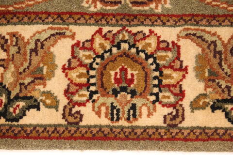 Jaipur Green Hand Knotted 30 X 50  Area Rug 250-28354 Image 2
