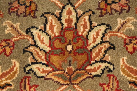 Jaipur Green Hand Knotted 30 X 50  Area Rug 250-28354 Image 8