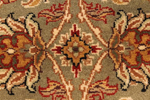 Jaipur Green Hand Knotted 30 X 50  Area Rug 250-28356 Image 1