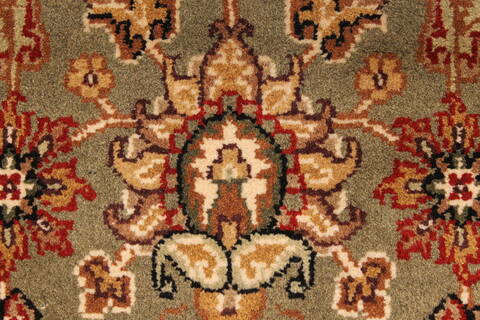 Jaipur Green Hand Knotted 30 X 50  Area Rug 250-28356 Image 7