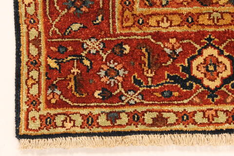 Serapi Blue Hand Knotted 311 X 510  Area Rug 250-28403 Image 1