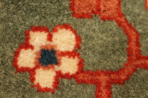 Bidjar Multicolor Runner Hand Knotted 42 X 103  Area Rug 250-28411 Image 11