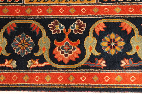 Bidjar Multicolor Runner Hand Knotted 42 X 103  Area Rug 250-28411 Image 5