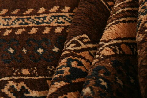Baluch Beige Hand Knotted 30 X 47  Area Rug 100-28414 Image 2