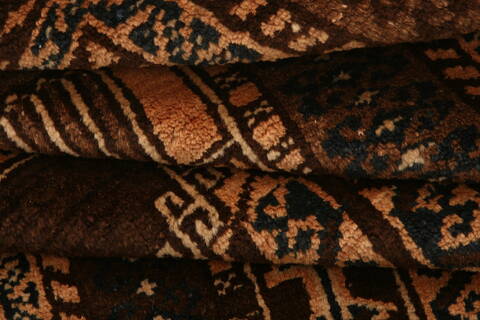 Baluch Beige Hand Knotted 30 X 47  Area Rug 100-28414 Image 3