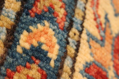 Kazak Red Runner Hand Knotted 410 X 153  Area Rug 250-28418 Image 12