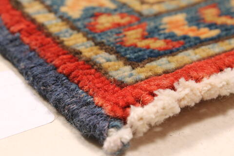 Kazak Red Runner Hand Knotted 410 X 153  Area Rug 250-28418 Image 13