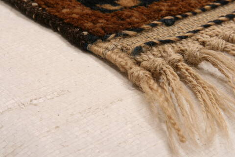 Baluch Beige Hand Knotted 30 X 47  Area Rug 100-28427 Image 5