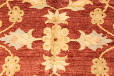 Chobi Brown Hand Knotted 1111 X 147  Area Rug 250-28439 Image 2