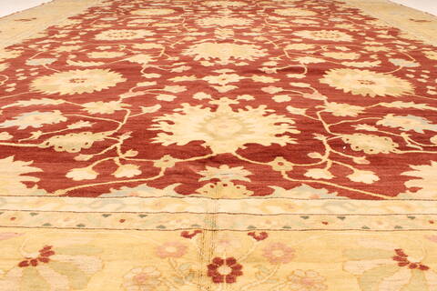 Chobi Brown Hand Knotted 1111 X 147  Area Rug 250-28439 Image 3
