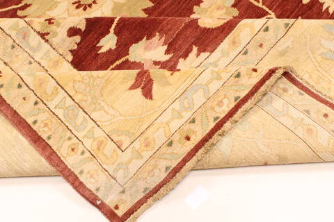 Chobi Brown Hand Knotted 1111 X 147  Area Rug 250-28439 Image 5