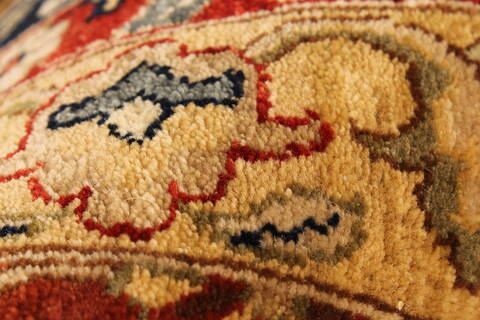 Haji Jalili Beige Hand Knotted 121 X 1411  Area Rug 250-28452 Image 9