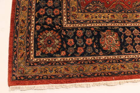 Pishavar Red Hand Knotted 1110 X 151  Area Rug 250-28468 Image 1