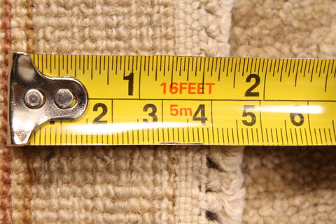 Ziegler Beige Hand Knotted 120 X 1410  Area Rug 250-28473 Image 5