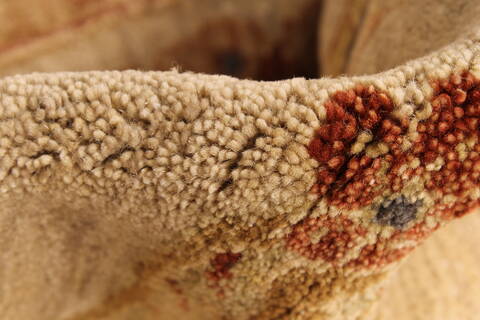 Ziegler Beige Hand Knotted 120 X 1410  Area Rug 250-28473 Image 8