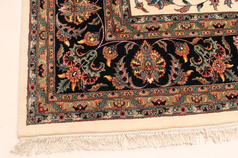 Agra Beige Hand Knotted 1111 X 155  Area Rug 250-28474 Image 1
