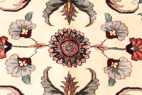 Agra Beige Hand Knotted 1111 X 155  Area Rug 250-28474 Image 2