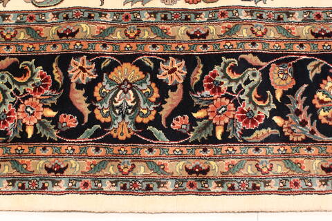 Agra Beige Hand Knotted 1111 X 155  Area Rug 250-28474 Image 3