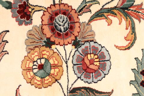 Agra Beige Hand Knotted 1111 X 155  Area Rug 250-28474 Image 5