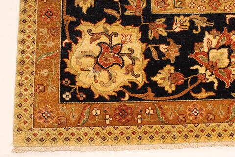 Pishavar Beige Hand Knotted 120 X 1411  Area Rug 250-28508 Image 1