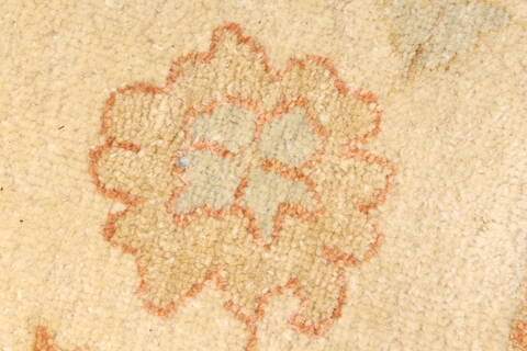 Oushak Beige Hand Knotted 1110 X 156  Area Rug 250-28510 Image 10
