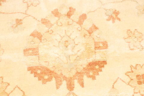 Oushak Beige Hand Knotted 1110 X 156  Area Rug 250-28510 Image 12