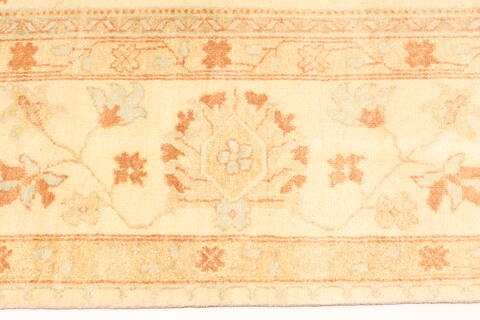 Oushak Beige Hand Knotted 1110 X 156  Area Rug 250-28510 Image 3