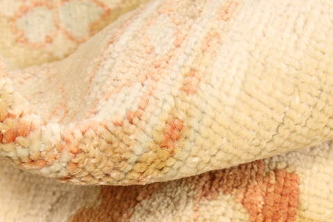Oushak Beige Hand Knotted 1110 X 156  Area Rug 250-28510 Image 9