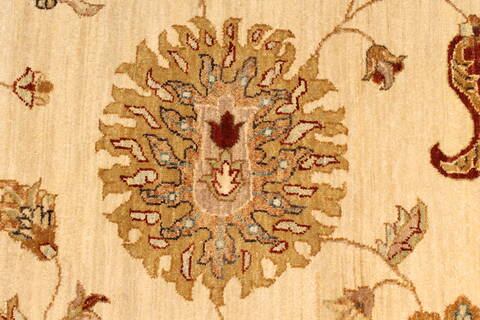 Ziegler Beige Hand Knotted 1111 X 151  Area Rug 250-28523 Image 11