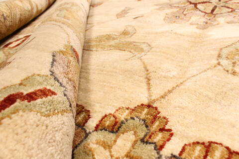 Ziegler Beige Hand Knotted 1111 X 151  Area Rug 250-28523 Image 6