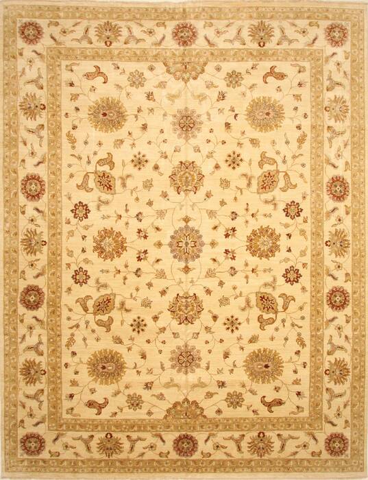 Ziegler Beige Hand Knotted 1111 X 151  Area Rug 250-28523 Image 0