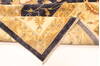 Pishavar Beige Hand Knotted 123 X 147  Area Rug 250-28527 Thumb 6
