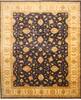 Pishavar Beige Hand Knotted 123 X 147  Area Rug 250-28527 Thumb 0