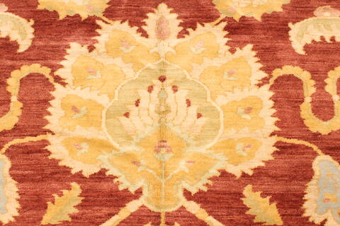 Chobi Brown Hand Knotted 120 X 168  Area Rug 250-28530 Image 12