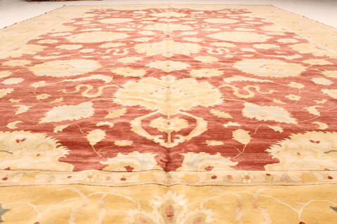 Chobi Brown Hand Knotted 120 X 168  Area Rug 250-28530 Image 4