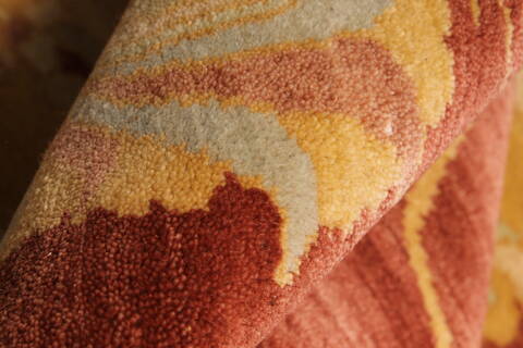 Chobi Brown Hand Knotted 120 X 168  Area Rug 250-28530 Image 9