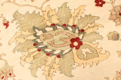 Chobi Beige Hand Knotted 1110 X 155  Area Rug 250-28577 Image 10