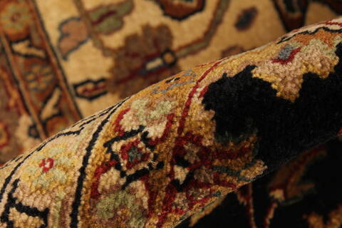 Kashmar Beige Hand Knotted 1110 X 151  Area Rug 250-28578 Image 11
