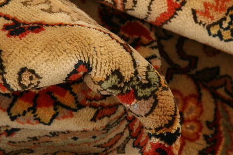 Tabriz Red Hand Knotted 68 X 811  Area Rug 100-28600 Image 1
