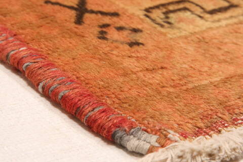 Sirjan Brown Hand Knotted 66 X 109  Area Rug 100-28617 Image 3