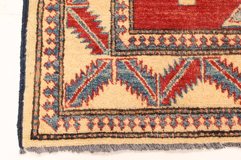 Kazak Red Hand Knotted 35 X 53  Area Rug 250-28623 Image 1