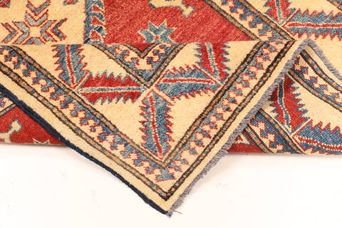 Kazak Red Hand Knotted 35 X 53  Area Rug 250-28623 Image 6