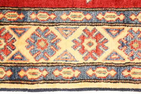 Kazak Red Hand Knotted 34 X 57  Area Rug 250-28646 Image 9