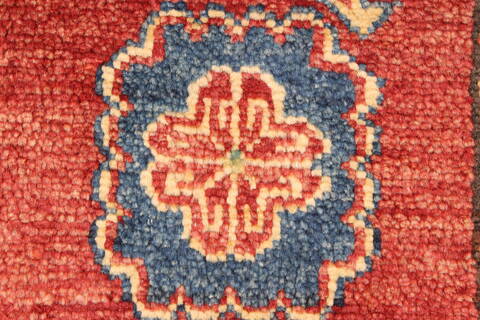 Kazak Red Hand Knotted 41 X 510  Area Rug 250-28650 Image 11