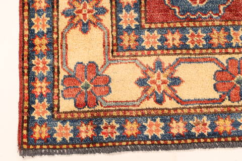 Kazak Red Hand Knotted 41 X 510  Area Rug 250-28650 Image 1