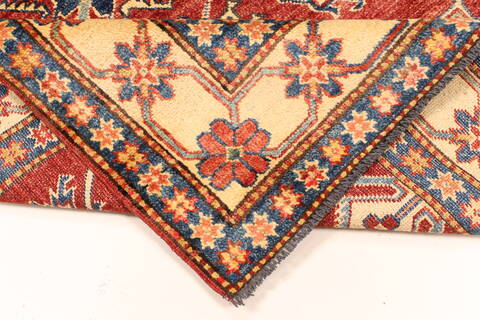 Kazak Red Hand Knotted 41 X 510  Area Rug 250-28650 Image 6