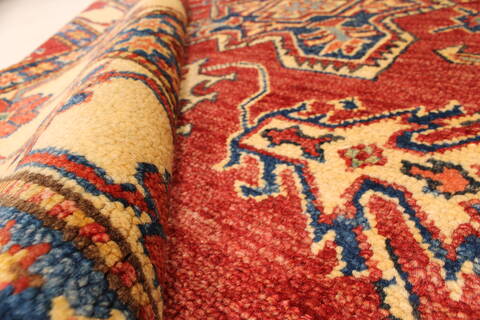 Kazak Red Hand Knotted 41 X 510  Area Rug 250-28650 Image 7